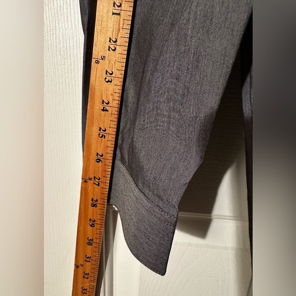 BONTRAGER ADVENTURE COLLECTION Cycling Gray Chambray XL Contrast Cuffs Semi Fit - Picture 16 of 16